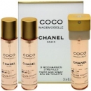 Chanel Coco Mademoiselle - dámská EDT 3 x 20 ml