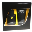 Ferrari Black Line EdT dárková sada pánská - Edt 75ml + 150ml sprchový gel