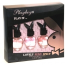 Playboy Play It ... EdT dámská - 30ml Play It Lovely + 30ml Play It Sexy + 30ml Play It Spicy